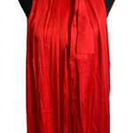 Mango # 135 Poppy Satin Bow Neck Halter Mini Dress Photo 0