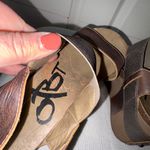 OTBT  Metallic Brown Wedge Sandals Bushnell  8M Photo 6