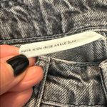 Rag and Bone Callie Wash Maya High Rise Ankle Slim Button Fly Denim Jeans Photo 3