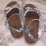 Pierre Dumas Snakeskin Sandals Photo 9