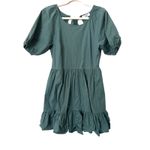 Peter Som Ruffled Puff Sleeve Mini Dress Sz 6 Photo 2
