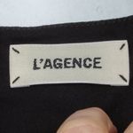 L'Agence ‎ Black Velvet Halter Jumpsuit Size 2 Photo 4