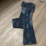 Cowgirl Tuff feather 🪶 Jeans Blue Size 26 Photo 3
