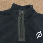 Peloton  Women’s Black 1/4 Zip Black Fleece Jacket Photo 2