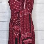 Altar'd State Dresden Fit and Flare Red Dress Photo 2