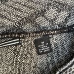 Knitted & Knotted Patterned Dress M Womens Scallop V Neck Cap Sleeve Mini Wool Black Size M Photo 4