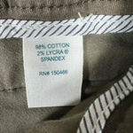 Market & Spruce  Women's Camellia Cargo Shorts Olive Green Camo 5" Inseam  Size 8 Photo 9