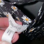 Maurice's  Black Dress with White Floral Pattern Photo 2