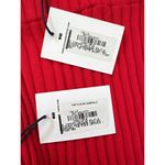 Solid & Striped  - Rib Knit Yvette Maxi Skirt & Fleur Camisole in Fiery Red Photo 1