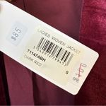 Molly Bracken NEW!  Burgundy‎ Velvet Blazer Size Small NWT Photo 5