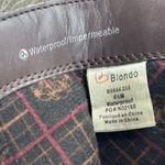 Blondo  Waterproof leather snake print block heel ankle boots women’s size 6.5 Photo 10