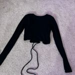 Aeropostale Tie Front Long Sleeve Photo 2