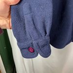 Looney Tunes Tweety Bird Fleece Shirt Jacket Womens Small Embroidered Cartoon Blue Photo 6