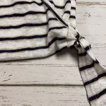 Bobeau  Faux Wrap Striped Sleeveless Knit Top Photo 7