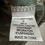 PaperMoon  size Small green floral button down back blouse nwt Photo 2