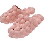Men’s/Women’s Massage Bubble Slippers in Pink size 9 Photo 0