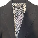 Kasper  Black Blazer with Gold Zipper Details Photo 2