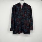 Rising International Hippie Boho Hippie Butterflies Embroidered Reversible Zip Size M Photo 7