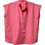 FIGS NWT Rafaela Oversized Scrub Top Technical Collection WOS Small Deep Pink Photo 0