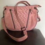 Lug Swivel RFID Quilted Shoulder Bag Pink Photo 0