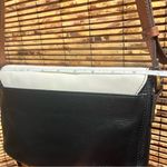 Fossil Black and White Crossbody Bag with Minimalist Design Photo 4