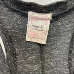 Robin K Sleeveless Midi Dress Sheer Swim Cover Up Size Small gray slip Photo 3