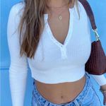 Princess Polly white knot top Photo 1