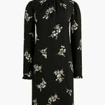 J.Crew NWOT | Floral 3/4 Sleeve Ruffle Neck Classy Shift Dress | Size 0 Photo 1