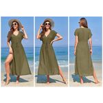 Andeip Olive Green V Photo 9