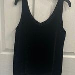 J.Crew Velvet Elegant Black Sleeveless Top Photo 0