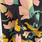 LuLaRoe Kimono Cardigan Floral Bold Lightweight Blue Pink Mustard Yellow Green Photo 6