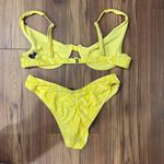 Kendall + Kylie yellow swirl bikini Photo 3