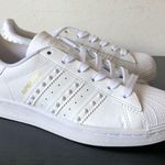 Adidas Studded Superstar Sneakers Spike Athletic Shoes 5.5 Photo 1