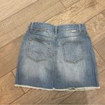 Sky And Sparrow Tillys  Lace Up Denim Skirt Photo 3