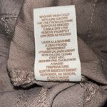 Free People Womens Linen Blend Shorts Size 10 Brown Flap Pockets Cargo Boho Photo 4