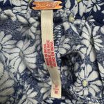 Free People  Navy and White Floral Shorts Photo 4