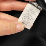 Cache  Black Ruched Long Sleeve Blouse Womens S Scoop Neck Rosettes Whimsigoth Photo 6