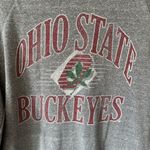J. America Ohio State OSU Buckeyes Grey Crewneck Sweatshirt Size Medium Photo 1