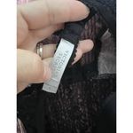 Victoria's Secret  Black Lace Sheer Nightgown Size Small Sexy Photo 4