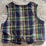 Vintage Willow Ridge Button Down Sweater Vest Size XL Navy Blue Academia‎ Preppy Photo 2