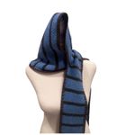 Free People Blue Brown Sammi Stripe Balabonnet Photo 5