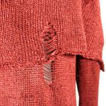 Forever 21 NWT Distressed Burnt Orange Rust Knit Off the Shoulder Plus Size Top Size 2X Photo 6