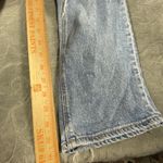 American Eagle Jeans Women 12 X- Long Curvy 90s Straight Leg Ripped Stretch Blue Photo 9