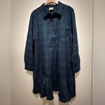 Tuckernuck Blackwatch Tate Plaid Callahan Long Sleeve Mini Dress Sz XXXL NWOT Photo 3