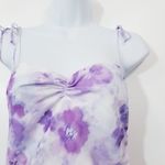 For Love & Lemons Lavender Zinna Midi Dress Photo 5