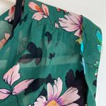 CAbi Green Daisy Vine Shadow Floral Print Sleeveless Blouse #3619 A153 Photo 8