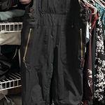 Women's 686 Bib Snow Pants Black Size M Photo 0