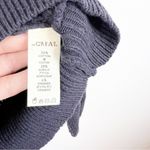 The Great. Bobble Chevron Pom Pom Sweater S Blue Photo 6