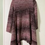 prAna  Wool Blend Ombré Purple Cardigan Duster Size S Photo 5