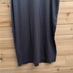 Stateside  Size Small Ribbed Henley Long Sleeve Midi Length Collared Dress Photo 3